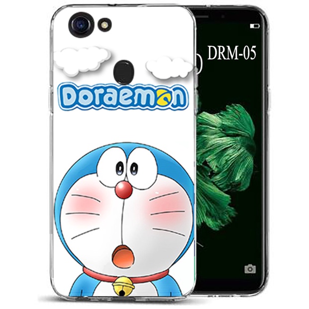 Ốp lưng Oppo F5 dẻo in hình Doraemon