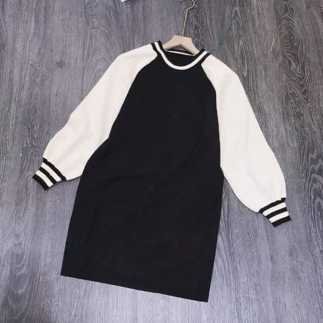 Váy xuông cotton trần nỉ bông