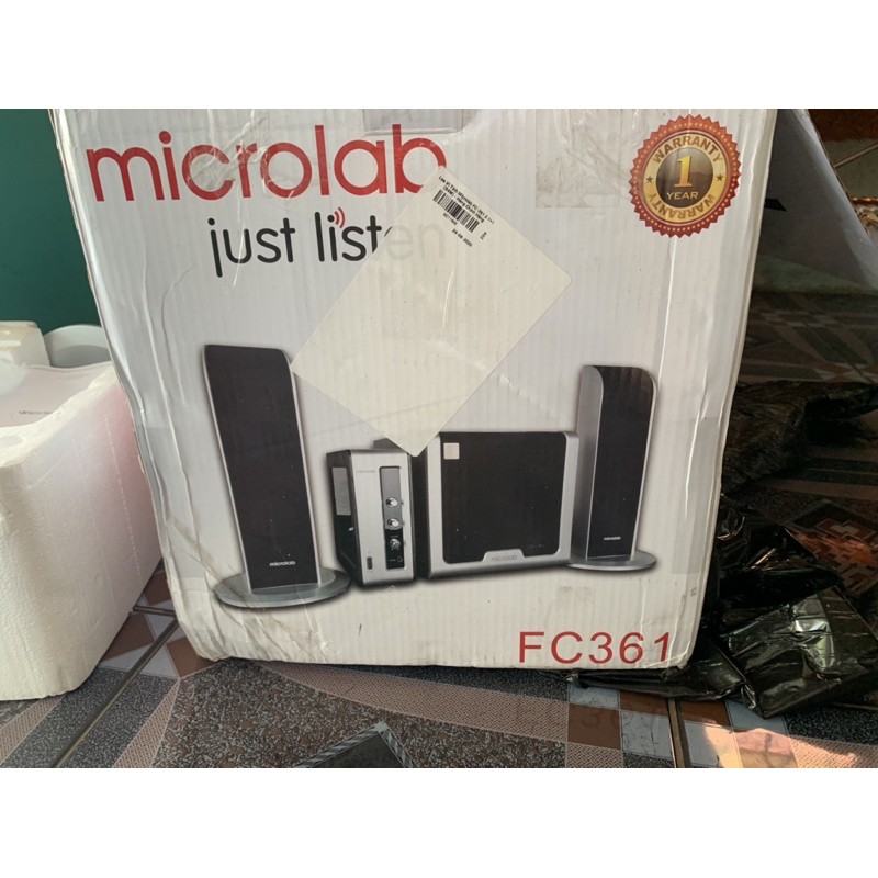 loa vi tính microlab fc361 new tồn kho