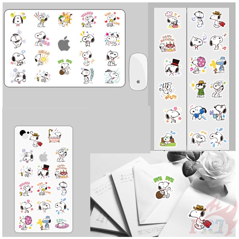 ❉ Snoopy - Series 01 PEANUTS Cartoon Stickers ❉ 40Pcs/Set DIY Decals Stickers for Diary Laptop Scrapbooks Skateboard