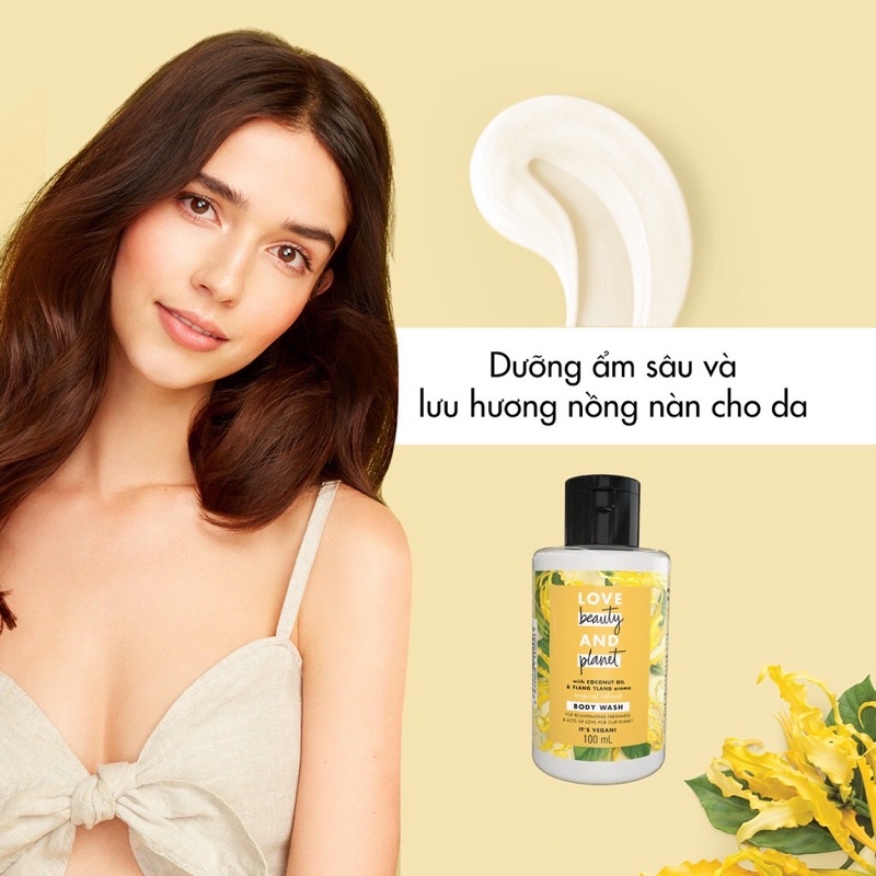 Sữa tắm love beauty and planet 400ml