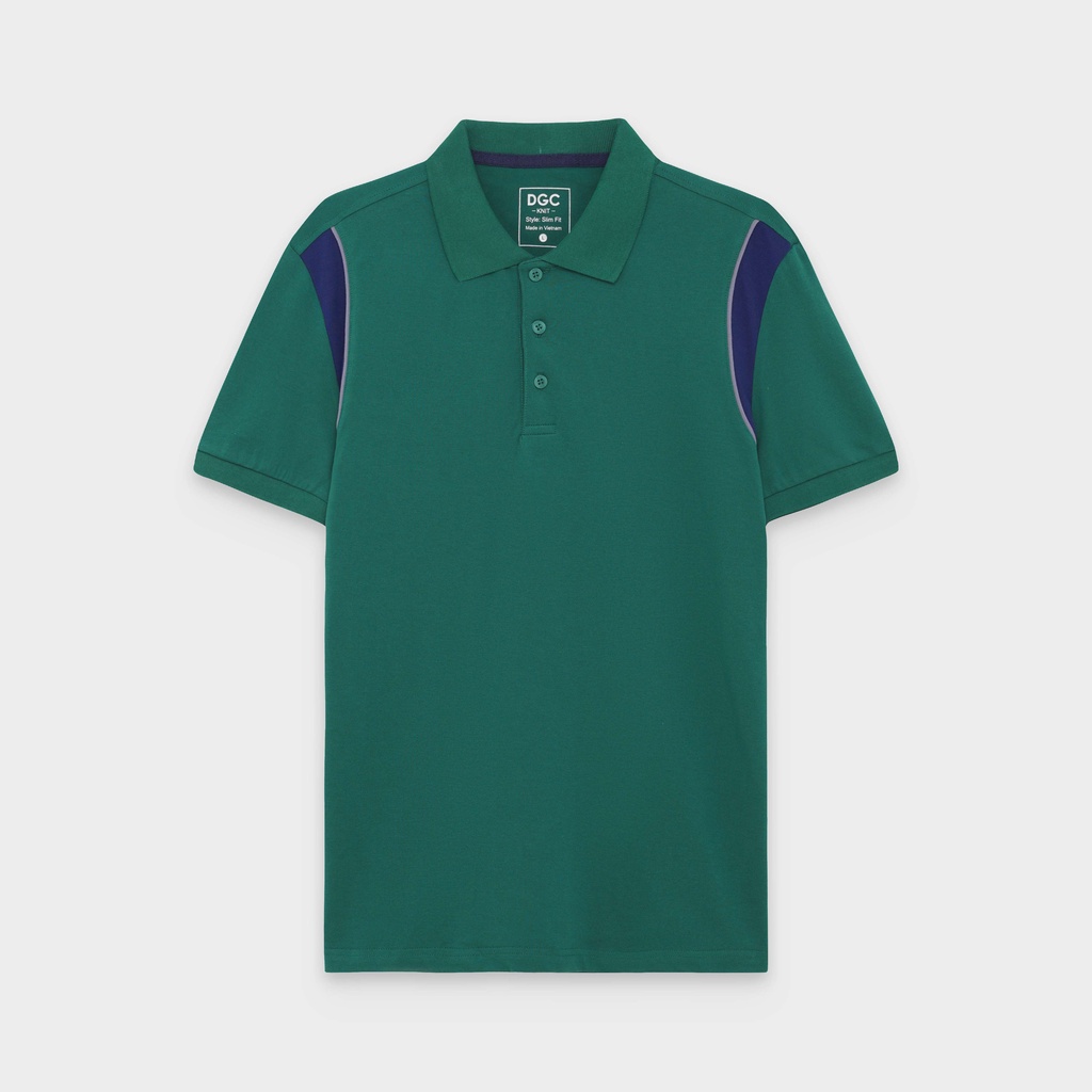 Áo polo nam DGCs dáng Regular Fit ngắn tay trẻ trung, chất vải Polyester thoáng mát SAP1910