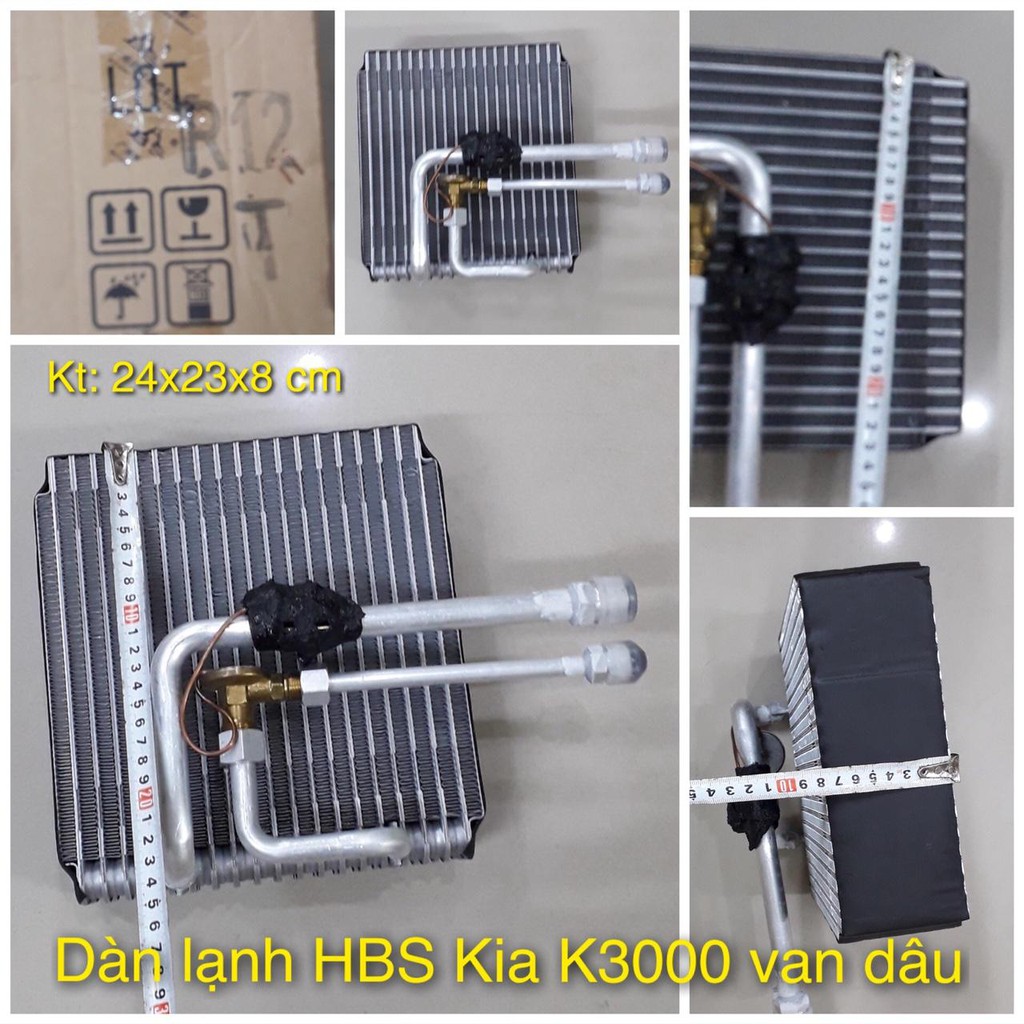 Dàn lạnh HBS - JC312802 xe tải Kia 1.4 tấn có van