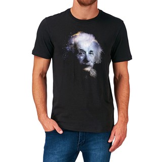 Áo thun ngắn tay in họa tiết albert einstein Galaxy độc đáo cho nam