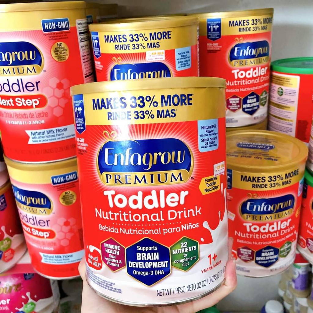 Sữa Enfagrow Premium Toddler Next Step Mỹ 1.04kg/ 907gr/ 680gr