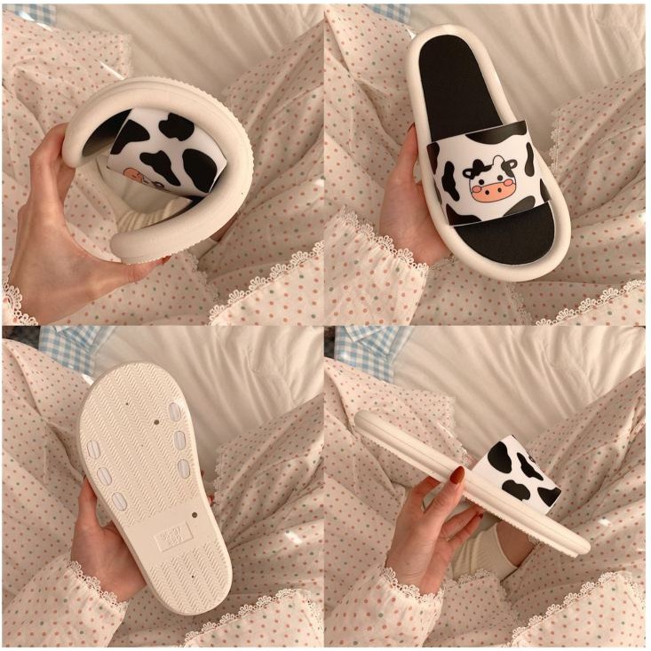 Dép bò sữa quai ngang ulzzang - US322