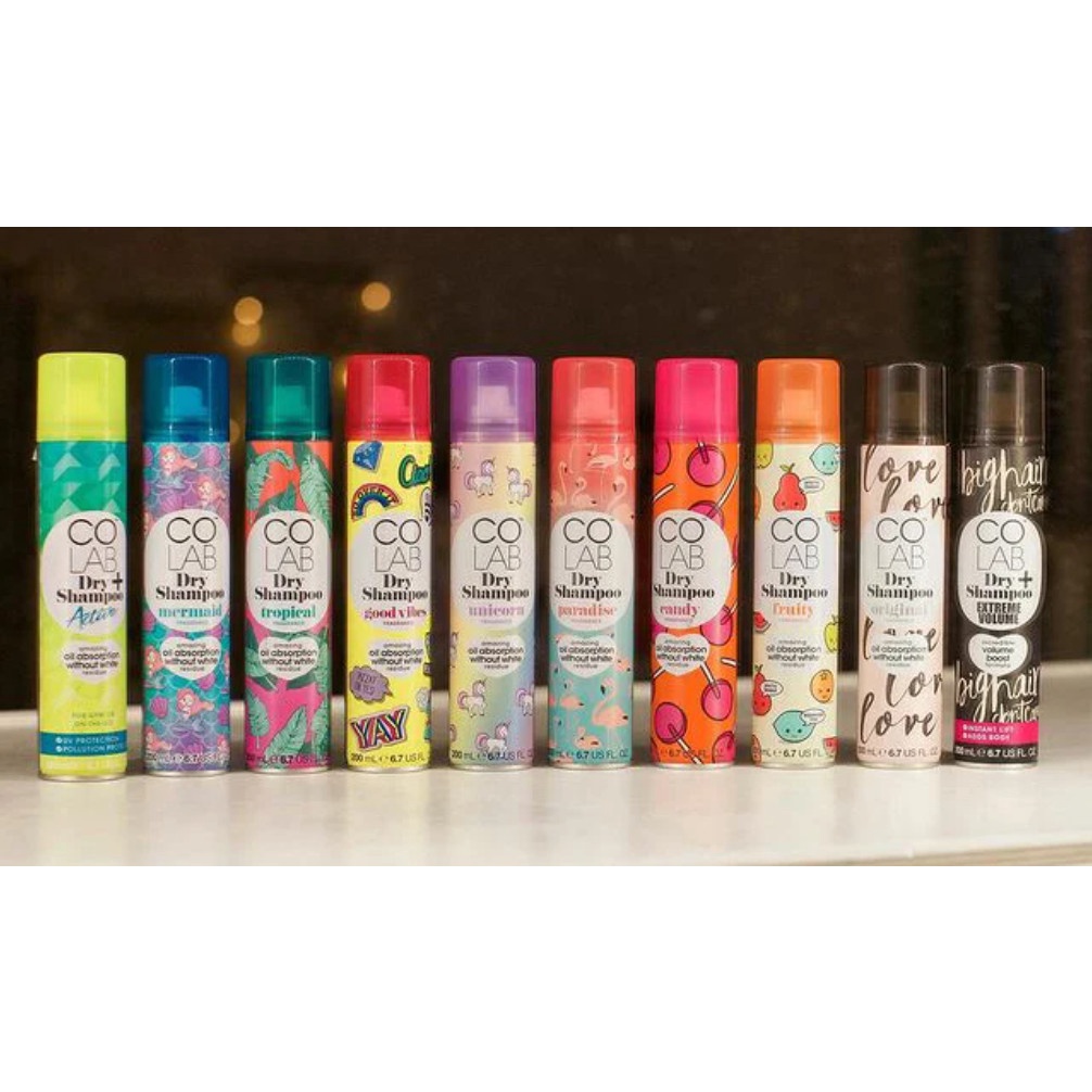 Dầu Gội Khô COLAB DRY SHAMPOO 200ML