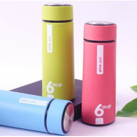 BÌNH ĐỰNG NƯỚC LÕI THỦY TINH BỌC NHỰA 6OUP 500ML, AN TOÀN, CHỐNG VA ĐẬP, CHỐNG VỠ | BigBuy360 - bigbuy360.vn