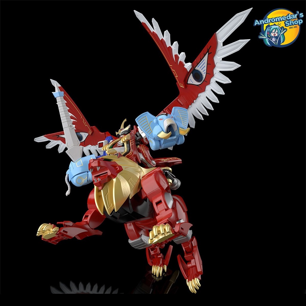 Mô hình lắp ráp SMP Shokugan Modeling Project Gaoranger Gaolion & Gaoelephant