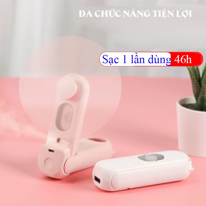 Quạt phun sương cầm tay gấp gọn tiện lợi siêu xinh- A00 | BigBuy360 - bigbuy360.vn