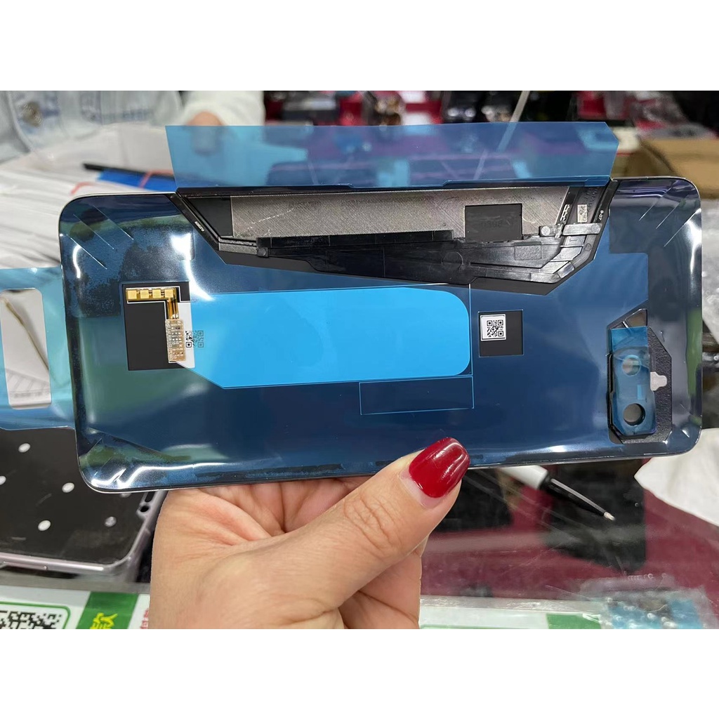 Nắp Lưng Điện Thoại Bằng Kính Cho Asus ROG phone 2 ZS660KL Asus ZS660KL I001D