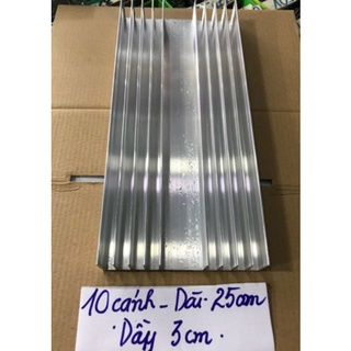 Miếng nhôm tản nhiệt 10 cánh