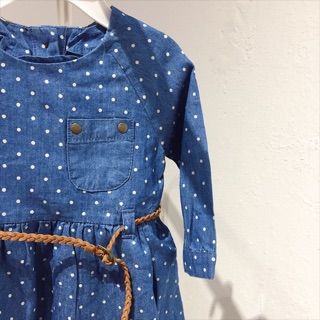 Váy bò chấm bi Primark