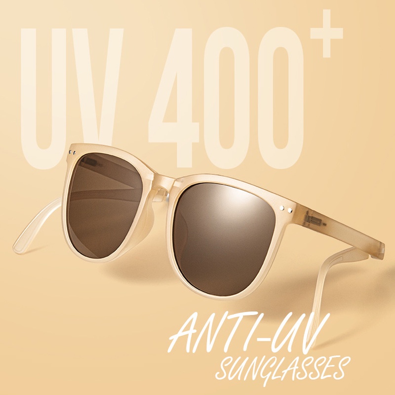 Kính mát CHARMRAY phân cực chống tia UV gấp gọn lại được phong cách Hàn Quốc thời trang trẻ trung