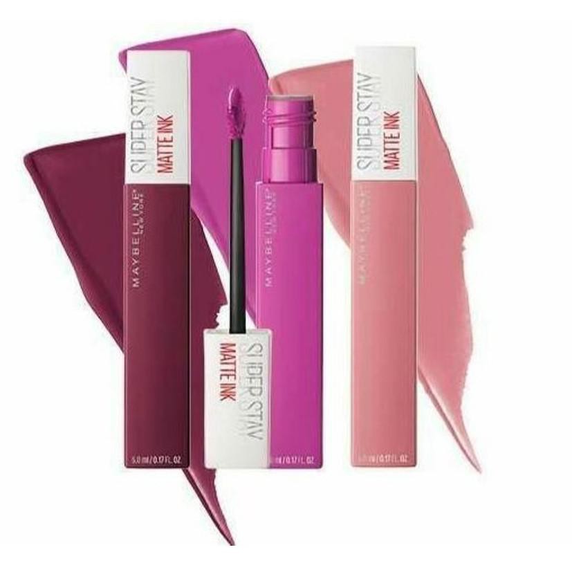 (Hàng Mới Về) Son Kem Lì Maybelline Lên Màu Chuẩn Đẹp | BigBuy360 - bigbuy360.vn
