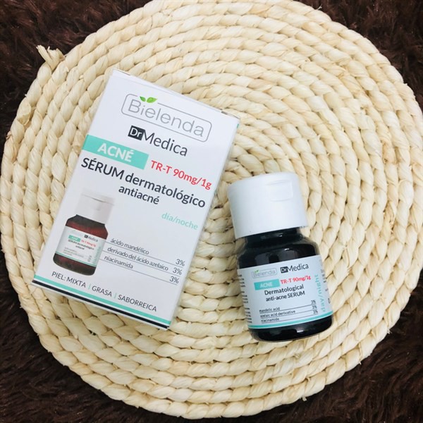 Serum cho da mụn Bielenda Medica Anti Acne loại bỏ mụn tái tạo da