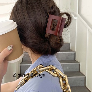 Kẹp Tóc Hình Vuông Kiểu Hàn Quốc