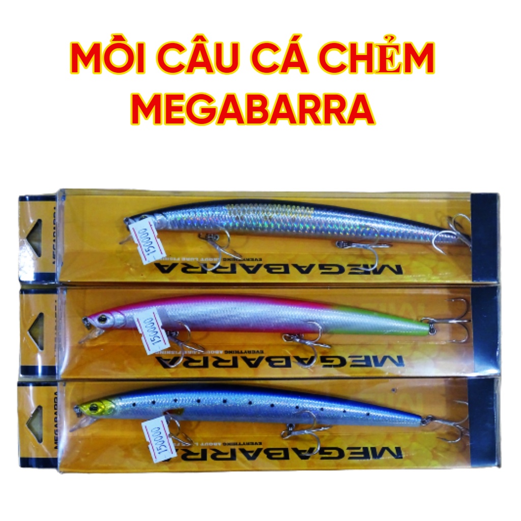 Mồi câu cá chẻm Megabarra