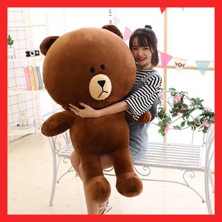 [Nhập Mã CONGBIGSA Giảm 15% + FREESHIP] BROWN - Gấu Bông Brown Cao Cấp Mềm Mại