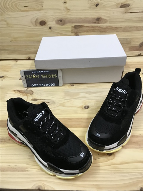 [FREESHIP+KÈM HỘP] GIÀY TRIP S ĐEN NAM NỮ | BigBuy360 - bigbuy360.vn