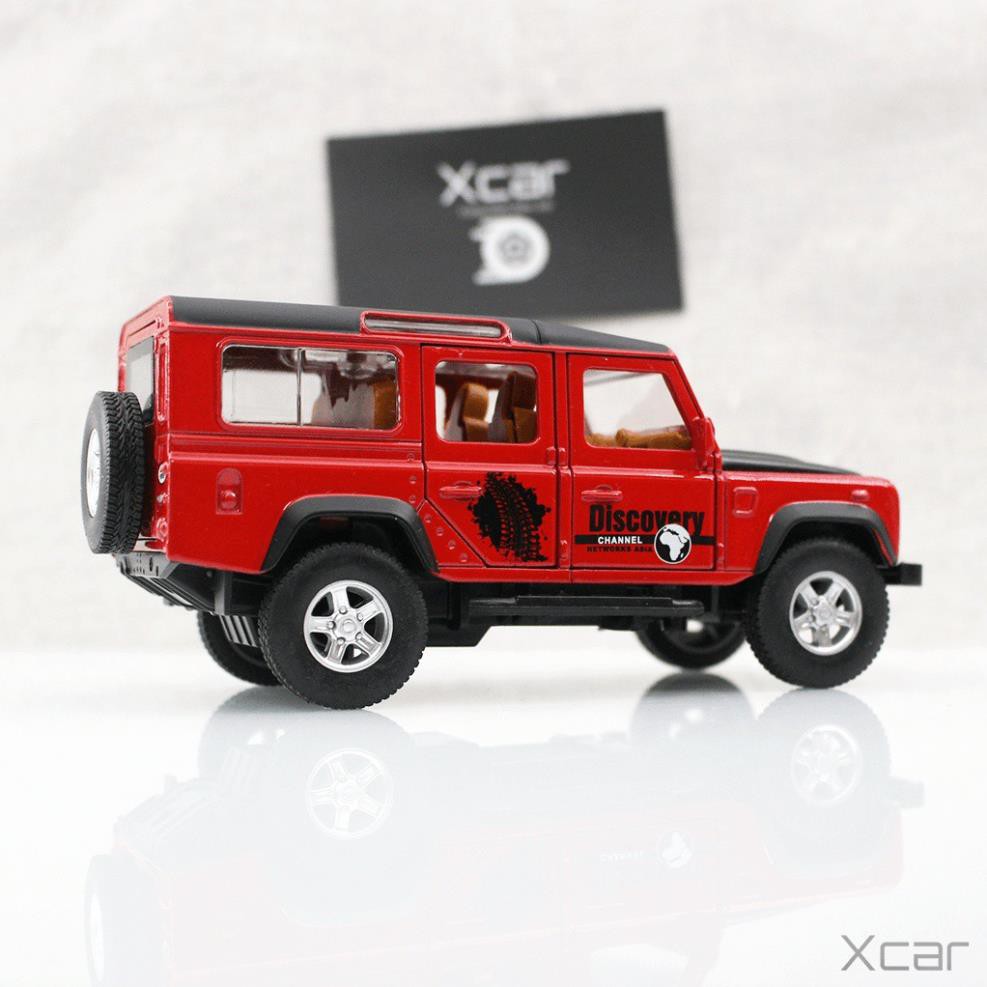 Ô tô đồ chơi Land Rover Defender ❤️ Tỉ Lệ 1:32 ❤️ Xe Mô Hình Cao Cấp Bằng Hợp Kim