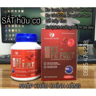 Viên Sắt Hữu Cơ NZ- FE FORT
