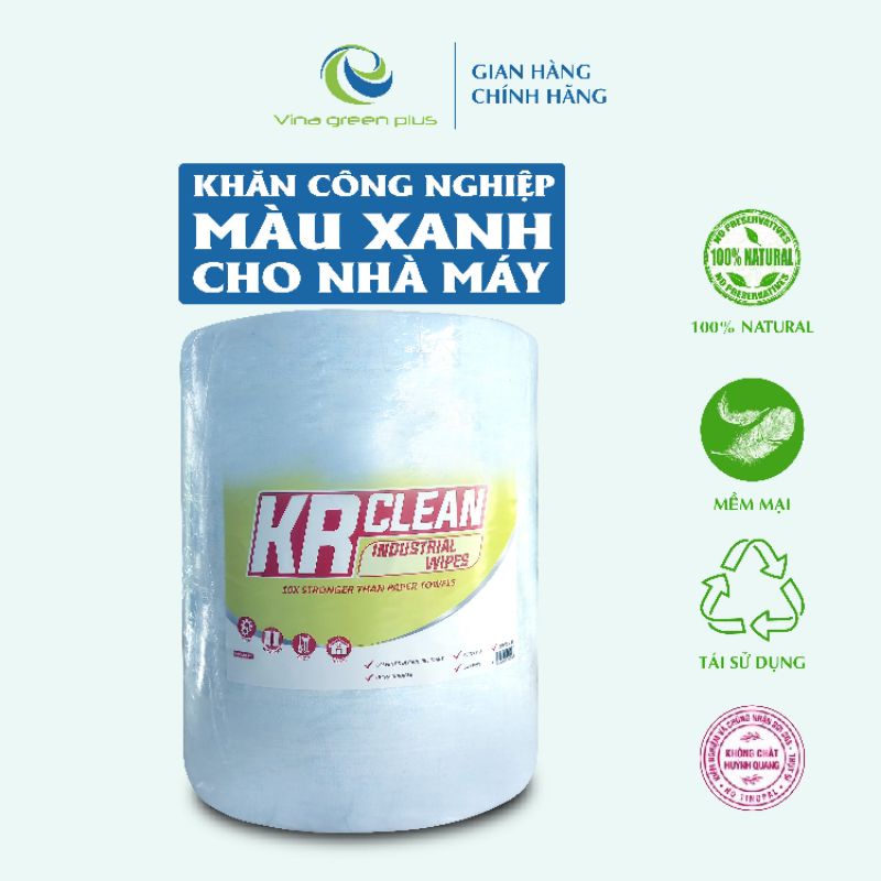 Giấy lau dầu mỡ công nghiệp đa chức năng -Khăn vải không dệt (Alex) Cuộn cắt rãnh (Lớn) - Giấy CÔNG NGHIỆP 30x30