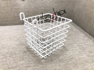 Rổ sắt móc khung lưới trang trí