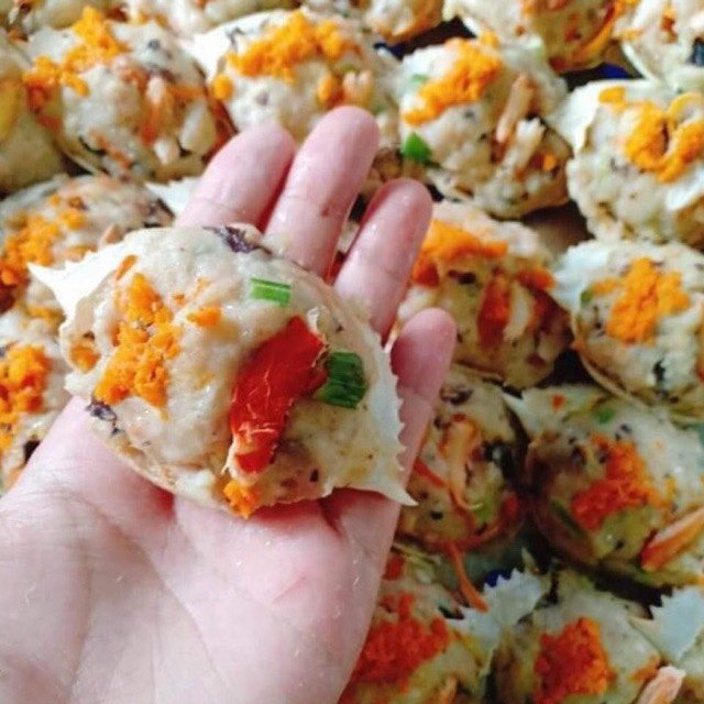 chả mai ghẹ 🦀mo ghẹ xá xíu đặc sản Quảng ninh - DTFoods(CHUYÊN SỈ)