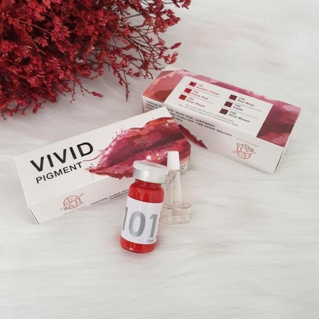 Mực phun môi Vivid Bella, mực phun môi bong đậm