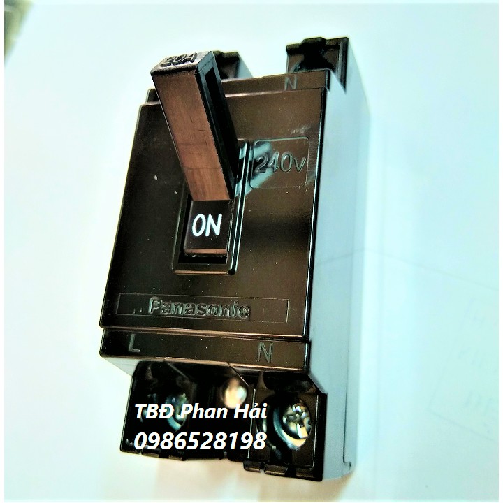 Át khối Panasonic - CB cóc, át đen Panasonic 10A 15A 20A 30A 40A