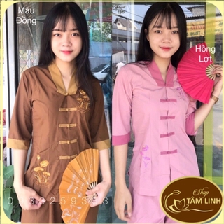 Đồ lam đi chùa # mẫu la hán phối giá rẻ
