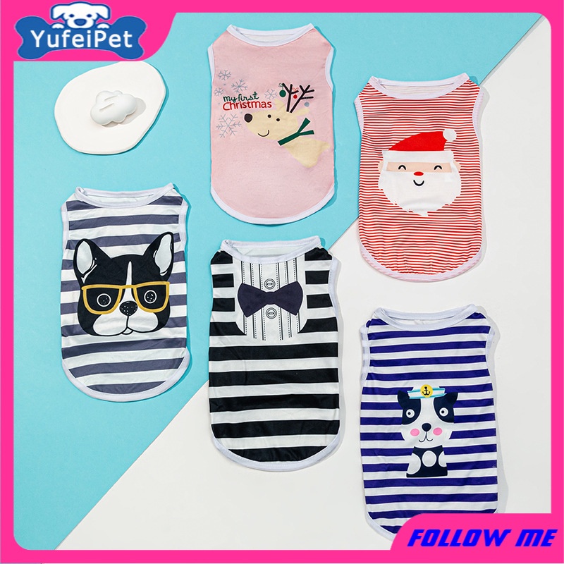 Áo In Họa Tiết Hoạt Hình Dễ Thương Thời Trang Xuân Hè Cho Thú Cưng