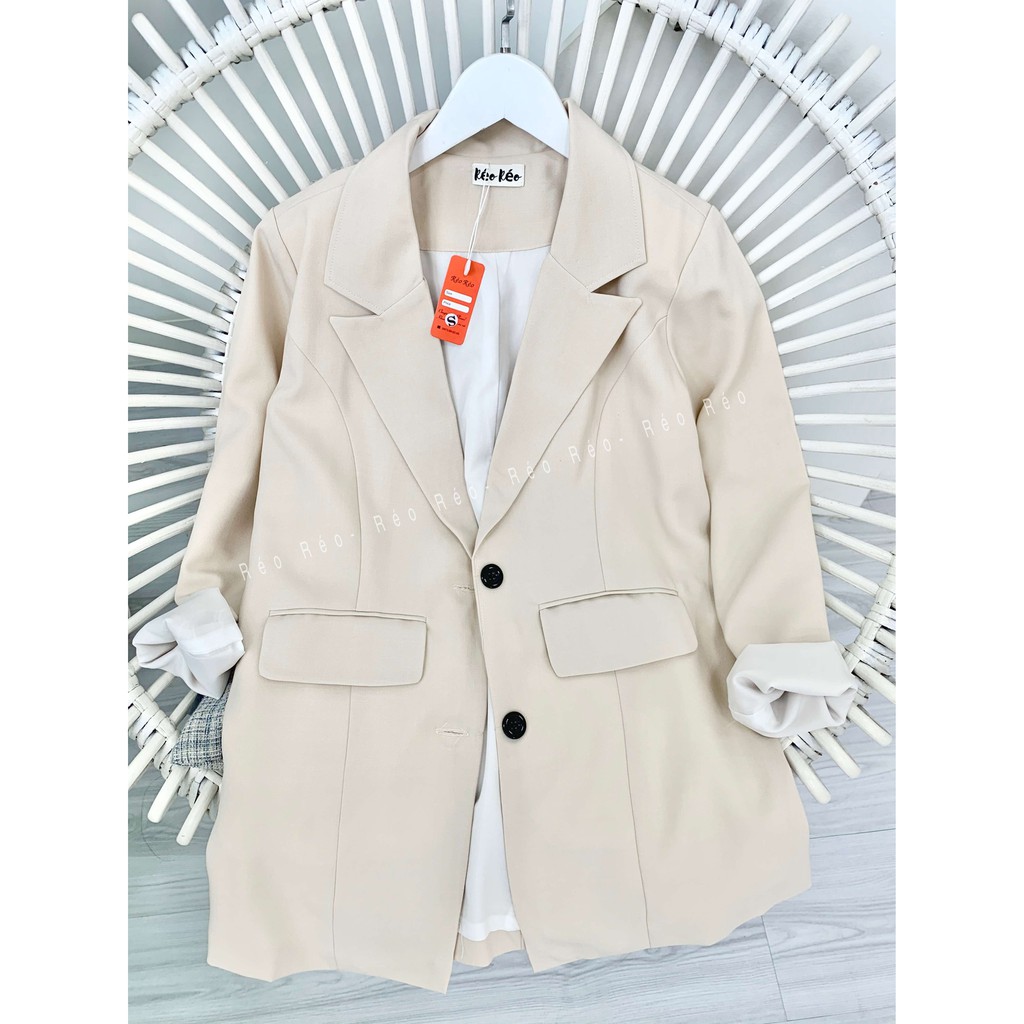 Áo blazer 2 lớp trẻ trung, Sang Trọng, Chất dày dặn, đa phong cách, kết hợp Jeans, short, Đầm váy vô cùng dễ dàng | BigBuy360 - bigbuy360.vn