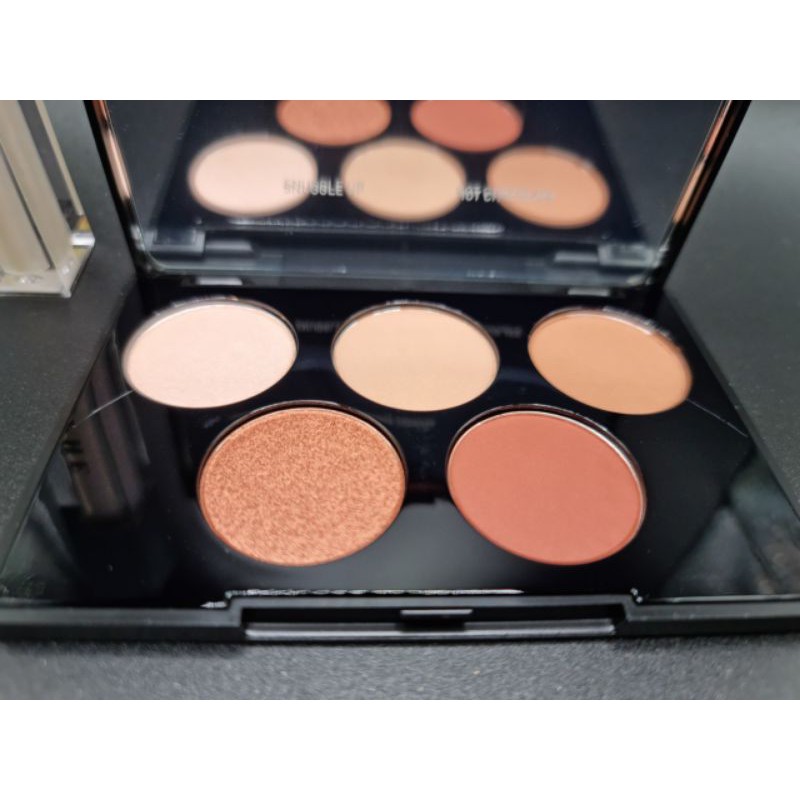 Set trang điểm 4 món Morphe Whoa La La Lip and Eye Set & Bag