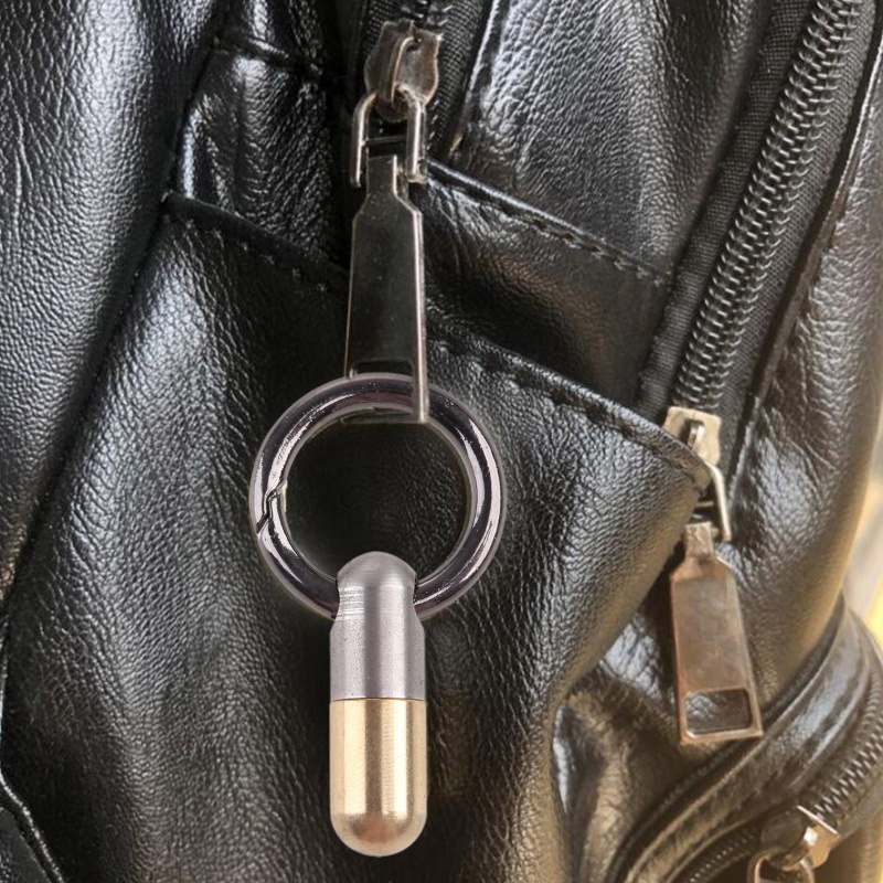 Dụng Cụ Cắt Viên Nang Đa Năng Bằng Thép Không Gỉ Có Móc Khóa Dành Cho Nam