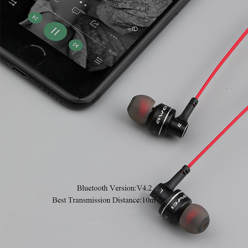 IPHONE SAMSUNG Tai Nghe Bluetooth Awei B990Bl Chống Ồn Kèm Phụ Kiện