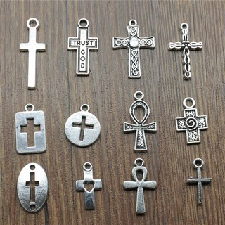 Cross Charms Diy Trang Sức Thời Trang Phụ Kiện Phần Đồ Thủ Công Quyến Rũ Để Làm Đồ Trang Sức lmy000