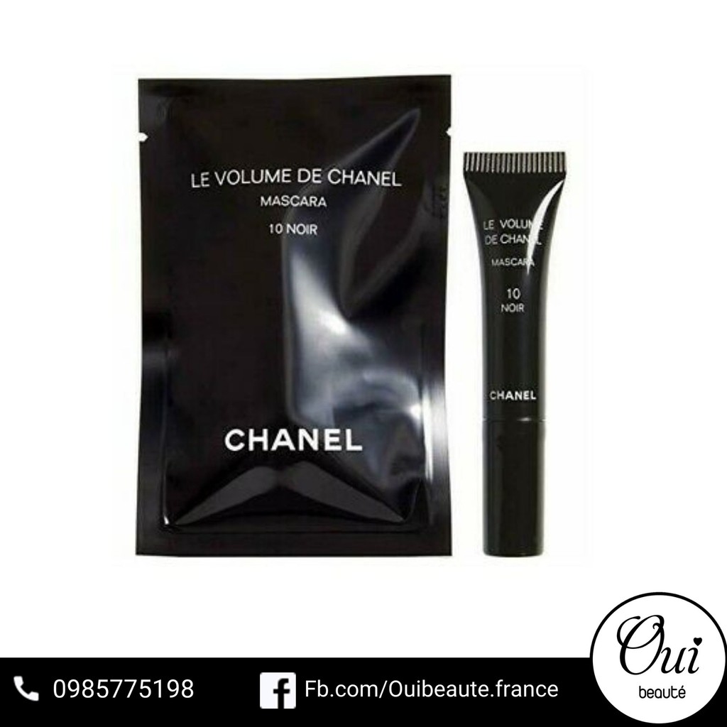 Mascara Chanel volume extreme brosse imprimee 3D - #10 Noir 1g Ouibeaute