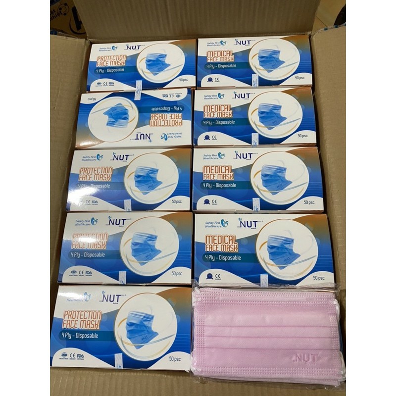 Khẩu trang NUT  4 lớp ( 50cái/ hộp) | BigBuy360 - bigbuy360.vn