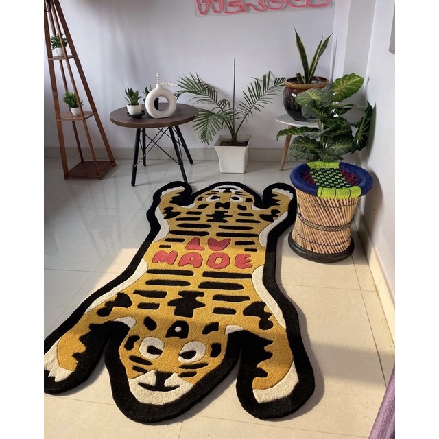 Thảm Trang Trí “Tiger LV Made”- handmade rug