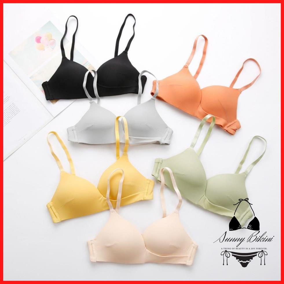 Áo Lót Nữ Su Non KHÔNG GỌNG Đệm Mỏng Thông Hơi Mềm Mịn Chống Kích Ứng Da Áo Ngực Chống Hở Hằn Viền - Sunny Bikini