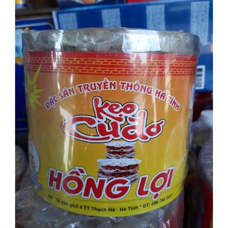 Kẹo Cu Đơ Hồng Lợi Đặc Sản Hà Tĩnh Hộp 18cm