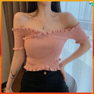 Áo croptop nữ hồng