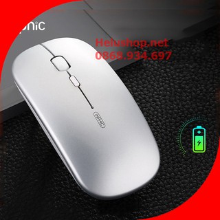 Chuột không dây tự sạc INPHIC (Wireless Mouse Re-chargeable) chuyên dùng cho Máy tính, Laptop (Có video)