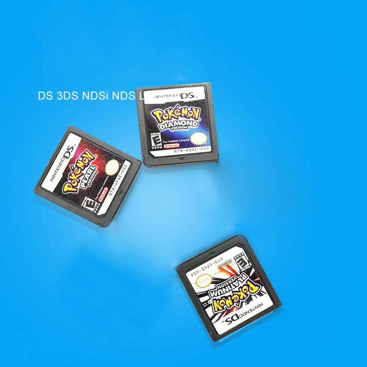 Thẻ Chơi Game POKEMON Cho ND 3DS DSI NDS NDSL LITE
