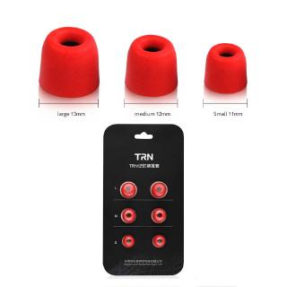 Bộ 3 cặp mút bọc tai nghe L/M/S 4.5mm chống tiếng ồn cho tai nghe nhét trong TREN V80 IM1 IM2