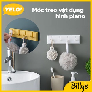 Billy's YELO！Giá treo nhựa, móc treo nhựa đa năng tiết kiệm không gian sống