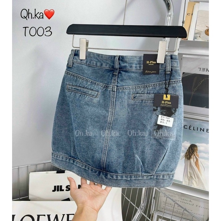 CHÂN VÁY JEANS CÚC TÚI HỘP LOẠI 1 MS32027