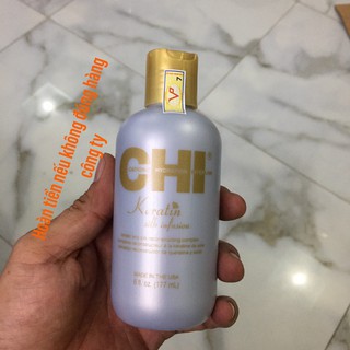 #chi_usa Tinh Dầu Dưỡng Tóc CHI Keratin Silk Infusion Mỹ (177ml) [Sale giá chuẩn]